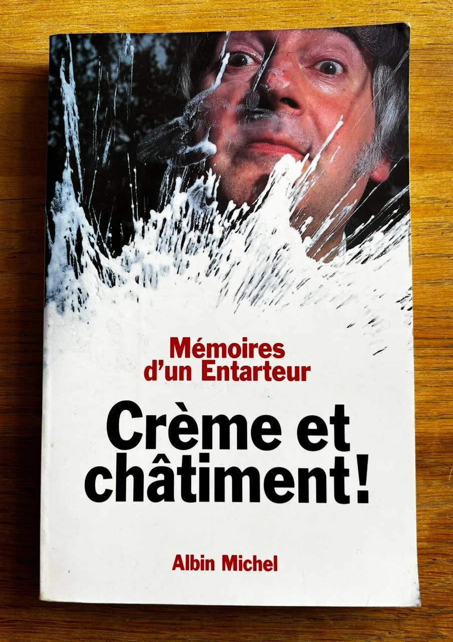🍦 Crème et châtiment de Noël Godin (Broché)